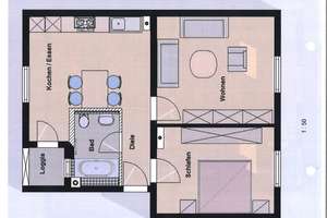 2-Zimmerwohnung im EG mit kleinem Balkon und Badewanne – Franzstr. 13, 47166 Alt-Hamborn, Duisburg – Vorschaubild 23