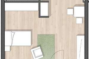 Seniorengerechtes Servicewohnen Appartement "Leben in Bottrop" – Lehmkuhler Straße 46, 46242 Lehmkuhle, Bottrop – Vorschaubild 3