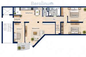 Provisionsfrei! 4 Zimmer, Balkon & TG-Stellplatz  – Ihr neues Zuhause für die ganze Familie – Lehderstraße 66A, 13086 Weißensee, Berlin – Vorschaubild 12