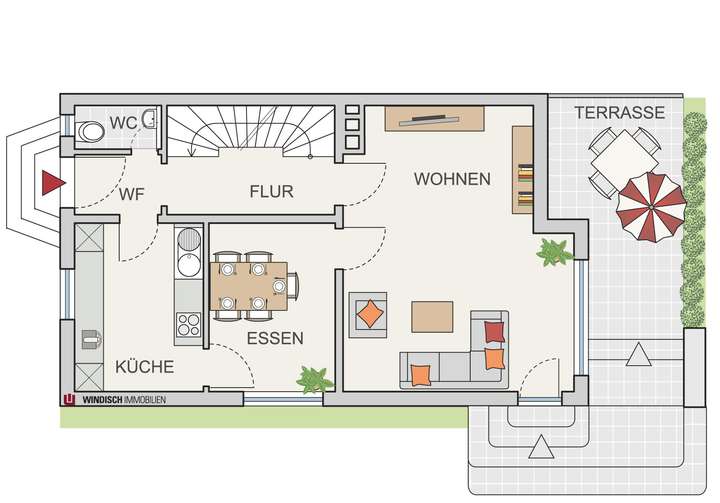 Grundriss Erdgeschoss