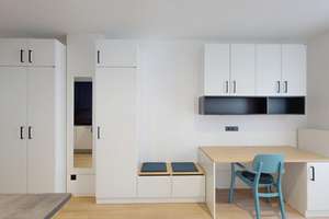 1 Monat mietfrei! Stylisches Apartment für Studierende – wohnen im Quartillion Wiesbaden – Im Rad 15, 65197 Rheingauviertel / Hollerborn, Wiesbaden – Vorschaubild 4
