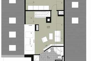 Von Privat: Maisonette-Penthouse München-Harlaching  – Die vollständige Adresse der Immobilie erhältst du vom Anbieter., 81825 Neuharlaching, München – Vorschaubild 12