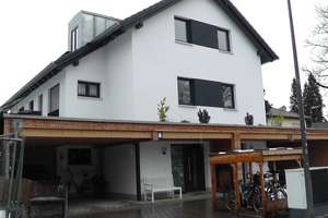 2 Zimmer, Maisonetten-Dachgeschosswohnung mit Dachterrasse, möbliert, inkl. aller Nebenkosten – Die vollständige Adresse der Immobilie erhältst du vom Anbieter., 80937 Am Hart, München – Vorschaubild 1