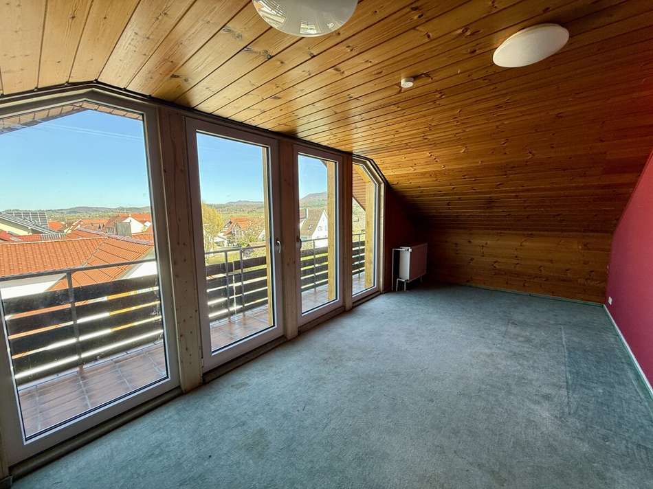 Panoramazimmer im Dachgeschoss