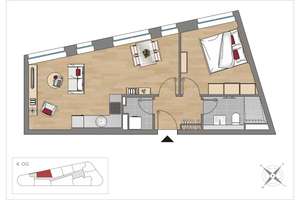 I Urban wohnen im OSTFORUM Leipzig I  moderne Wohnungen in zentraler Stadtlage I – Prager Straße 30b, 4103 Zentrum-Südost, Leipzig – Vorschaubild 2