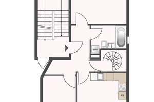 Prenzlauer Berg/Mitte - 3 Zimmer Dachgeschoss-Maisonette, große Küche, 3 Balkone/Terrassen, fantasti – Schwedter Straße 24, 10119 Prenzlauer Berg, Berlin – Vorschaubild 2