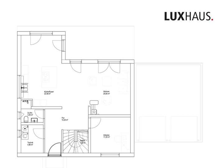 Grundriss Erdgeschoss