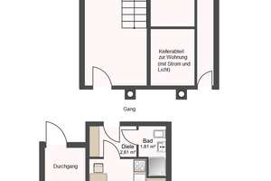 Renovierte 39 m² Süd-Balkon-Whg. + 18 m² Hobbyraum mit Bad & Küche direkt drunter, ruhige Gartenlage – Die vollständige Adresse der Immobilie erhältst du vom Anbieter., 80997 Allach, München – Vorschaubild 50