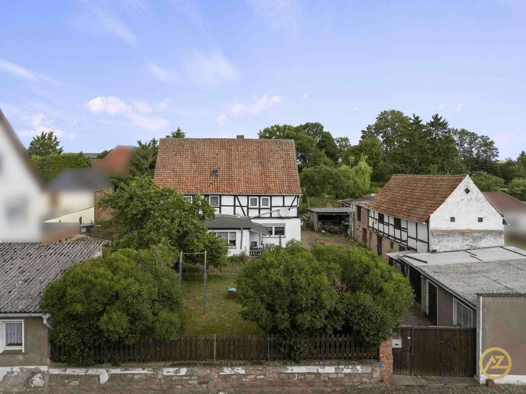 Immobilie in Eilsleben - „Weitläufiges Grundstück mit Fachwerkhaus in Drakenstedt – sanieren, gestalten oder neu bebauen“ - Bild 4