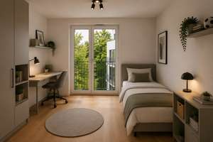  Top Lichtdurchflutete 3-Zimmer-Wohnung mit hochwertige Ausstattung, Einbauküche & TG-Stellplatz – Vilniusstraße 9, 80992 Moosach-Bahnhof, München – Vorschaubild 4