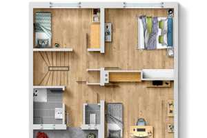 Süderwisch: Haushälfte, solide, gepflegt, schnell beziehbar, Garage, Garten, ideal für eine Familie – Süderwisch 51, 27474 Cuxhaven (Kreis) – Vorschaubild 9