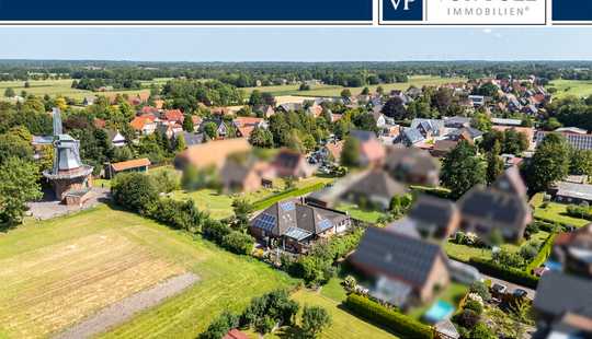 Bild von Großzügiger Bungalow mit Gästeapartment, Sauna & PV-Anlage nahe der Nordsee