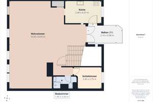 Aussergewöhnliche 4,5-Zi.-Maisonettewohnung in der begehrten Karlsruher Südstadt – Luisenstrasse 0, 76137 Südstadt, Karlsruhe – Vorschaubild 14