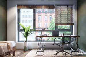 Modernes, voll möbliertes Studio mit Rooftop-Terrasse – Nachmieter ab 15.05. gesucht – Carl-Benz-Straße 128, 68167 Neckarstadt-Ost/Wohlgelegen, Mannheim – Vorschaubild 1