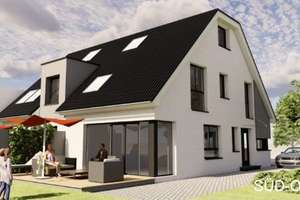 DHH, Effizienzklasse A+, KfW 40 mit PV-Anlage, Wärmepumpe, Keller zu Wohnzwecken ausgebaut – 40627 Eller, Düsseldorf – Vorschaubild 2