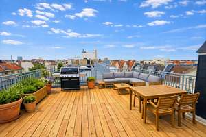 Neubau Dachresidenz mit Rooftop-Terrasse und Turmzimmer