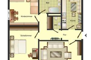 Großzügige 3-Zimmer-Wohnung mit Weitblick in Leverkusen Opladen – Bahnallee 21, 51379 Opladen, Leverkusen – Vorschaubild 3
