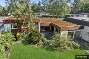 Exklusives Refugium: großzügiger Splitlevel-Bungalow mit Potenzial zur Neugestaltung – Die vollständige Adresse der Immobilie erhältst du vom Anbieter., 81735 Gartenstadt Trudering, München – Vorschaubild 2
