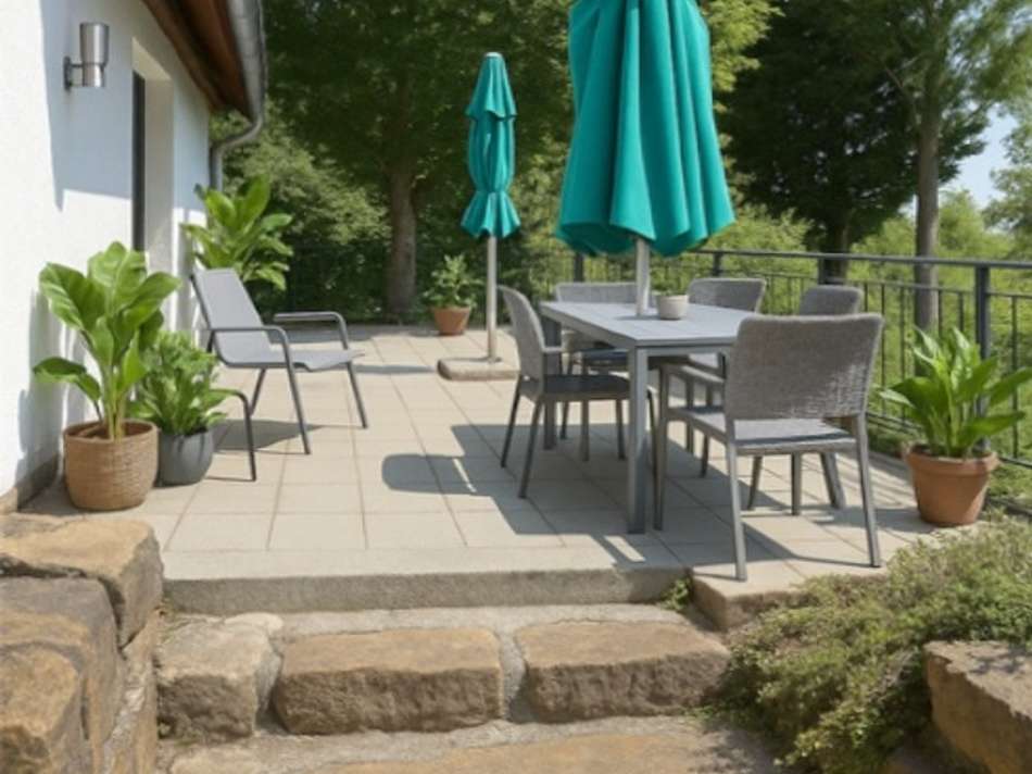 Terrasse KI generiert