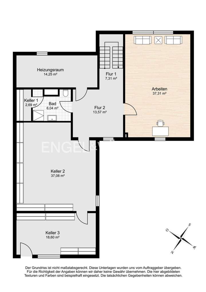 Grundriss - Kellergeschoss