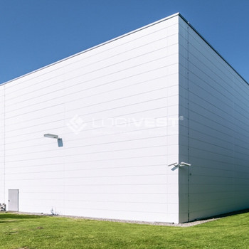 Projektierter Neubau einer Lager- und Logistikhalle