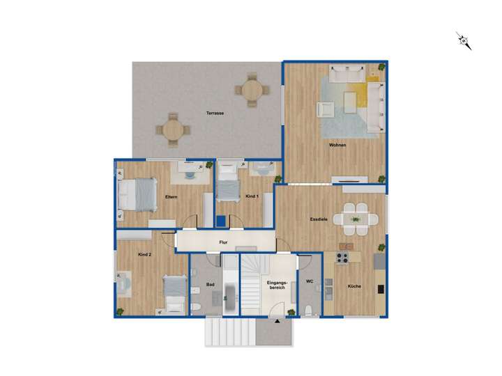 Grundriss Erdgeschoss