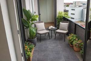 Modernes Wohnen im Penthouse - 3 Zimmer mit Tageslichtbad und Loggia – Hildegard-Knef-Straße 99, 40549 Heerdt, Düsseldorf – Vorschaubild 7