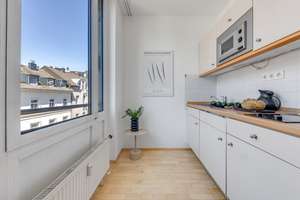 Apartment: 31 m², Parkett, Aufzug — mitten in Pempelfort – Nordstraße 27, 40477 Pempelfort, Düsseldorf – Vorschaubild 9