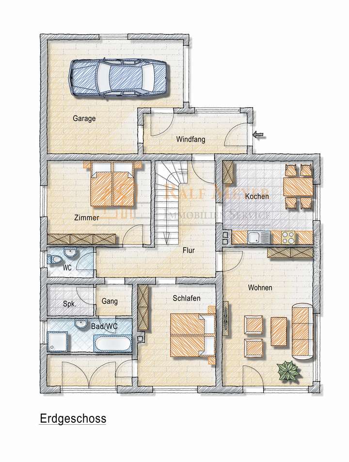 Grundriss Erdgeschoss