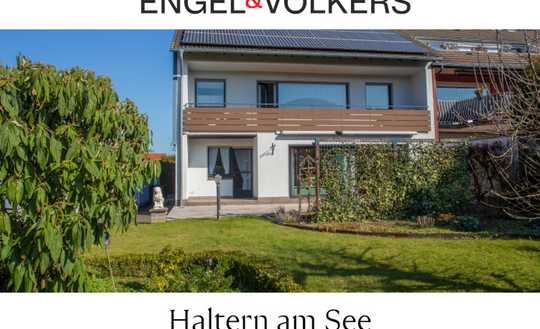 Lichtdurchflutetes Reihenendhaus mit großem Garten in Haltern am See