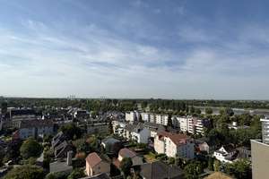 Maisonettewohnung mit spektakulärer Dachterrasse und unverbautem Rheinblick – mit Erbpacht!