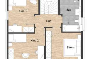 Freistehendes EFH FAMILY PLUS in sonniger, grüner Innenstadt-Randlage - Festpreis mit Grundstück – Die vollständige Adresse der Immobilie erhältst du vom Anbieter., 71732 Tamm – Vorschaubild 17