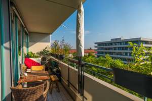 "Hoch oben über SENDLING" / Weitblick / TOP gepflegte 2-Zimmer-Wohnung  / Balkon /  SPA BEREICH! – Johann-Clanze-Straße 51, 81639 Mittersendling, München – Vorschaubild 3