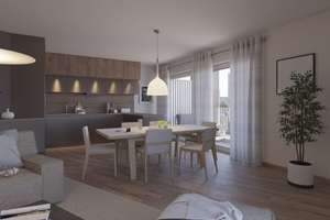 Erstbezug Neubau - Großzügige 3-Raumwohnung mit 2 Bädern & Südbalkon