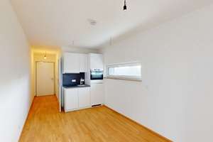 Perfekt für Studenten! 1- Zimmer-Apartment im Augusta & Luca mit Dachterrasse – Kurt-Viermetz-Straße 1d, 86150 Bahnhofs-, Bismarckviertel, Augsburg – Vorschaubild 1