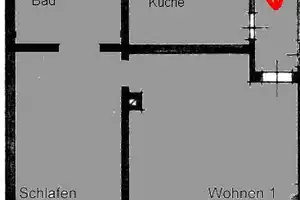 Schöne 2-Zimmer-Single-Wohnung in Braunschweig-Wenden – An der Autobahn 19, 38110 Braunschweig – Vorschaubild 1