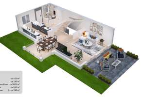 Attraktive DHH, 5 Zimmer inkl. Hobbyraum in ruhiger Wohnlage – Erbbaurecht - 73 Jahre Restlaufzeit – Die vollständige Adresse der Immobilie erhältst du vom Anbieter., 80995 Lerchenau-West, München – Vorschaubild 57