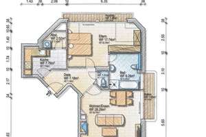 Großzügige 2-Zimmer-Wohnung mit Süd-Loggia, Balkon und Stellplatz in beliebter Lage von Düsseldorf – Die vollständige Adresse der Immobilie erhältst du vom Anbieter., 40470 Mörsenbroich, Düsseldorf – Vorschaubild 23