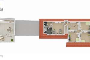 Invest mit Entwicklungspotential - Historisches 4-Parteien Haus mit Anbau und kleiner Gewerbeeinheit – Die vollständige Adresse der Immobilie erhältst du vom Anbieter., 64291 Arheilgen, Darmstadt – Vorschaubild 50