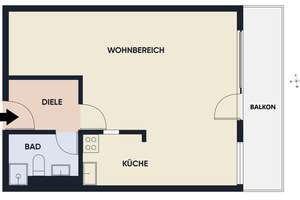 Gemütliche, vollmöblierte Wohnung mit sonnigem Balkon und Gartenblick – Die vollständige Adresse der Immobilie erhältst du vom Anbieter., 65205 Nordenstadt, Wiesbaden – Vorschaubild 7