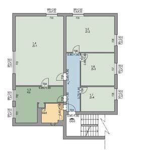 Schöne 4-Zimmerwohnung in Fritzlar, Scharnhorststraße 1, 3. OG rechts