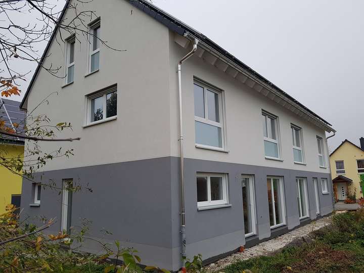 Foto Bauzeit vor Bau Terrasse