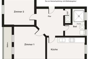 Lebendig wohnen in Charlottenburg: 2-Zimmer-Wohnung in der Soorstraße – Die vollständige Adresse der Immobilie erhältst du vom Anbieter., 14057 Westend, Berlin – Vorschaubild 7