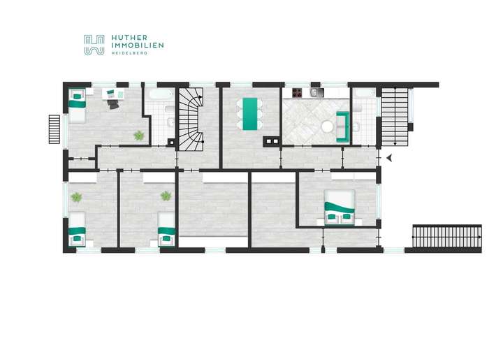 Grundriss EG - Kuhler Grund