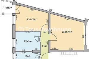 Tauschwohnung: 2-Zimmer-Wohnung in Rostock, Hansaviertel – Die vollständige Adresse der Immobilie erhältst du vom Anbieter., 18057 Hansaviertel, Rostock – Vorschaubild 12
