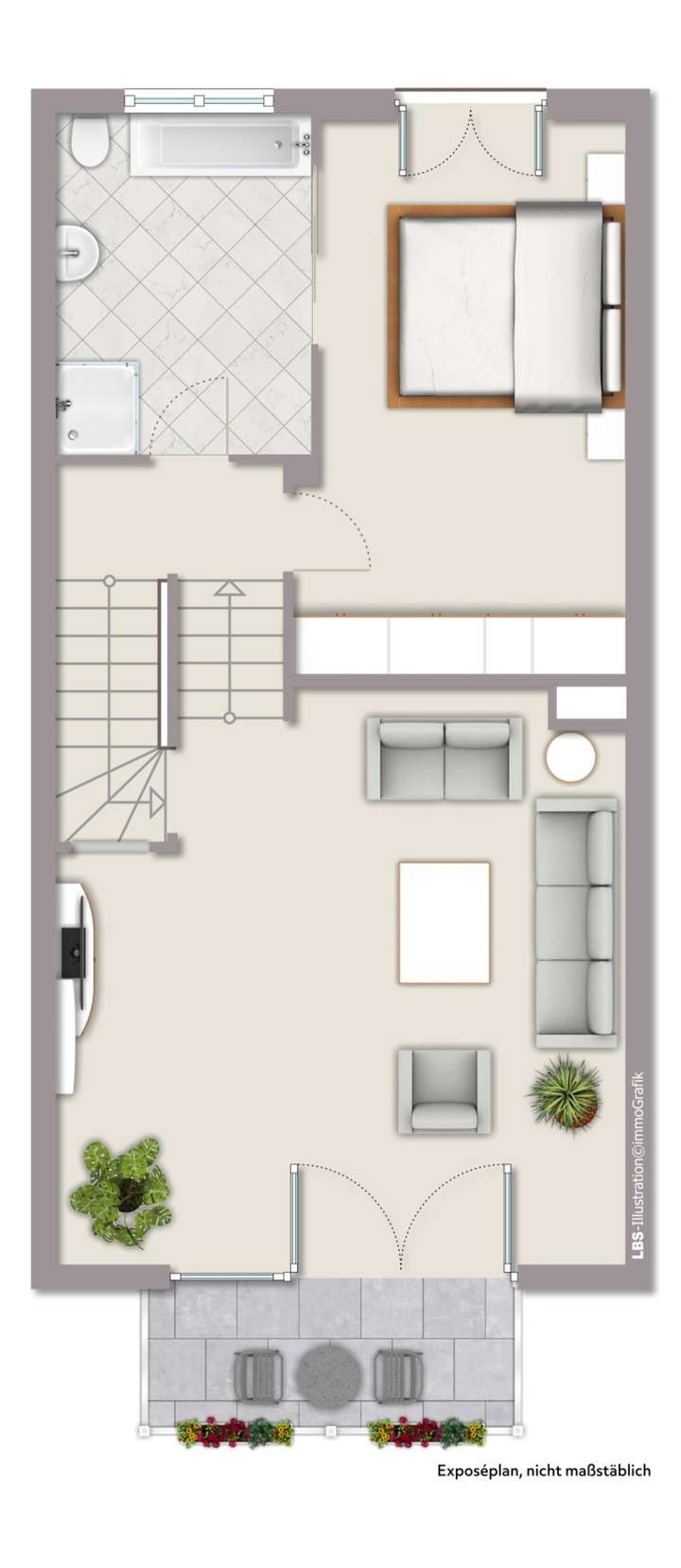 Grundriss Obergeschoss