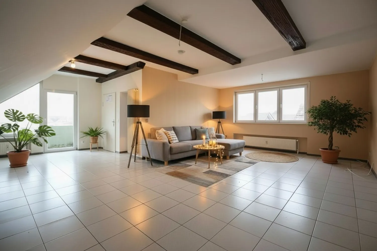 Renovierungsbedürftige, helle 3 Zimmer Wohnung mit Balkon in Astheim, Groß Gerau Kreis – Bild 4