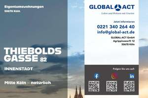 Citywohnung in der Kölner-Innenstadt! Modernisierte 2-Zimmer Wohnung in der Thieboldsgasse 82! WE 2 – Thieboldsgasse 82, 50676 Altstadt/Süd, Köln – Vorschaubild 18