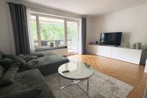 Direkt einziehen! 3 Zimmer mit Einbauküche, 2 Balkone & Blick ins Grüne, Duschbad, Gäste-WC, Aufzug – Klerschweg 1, 50968 Bayenthal, Köln – Vorschaubild 2