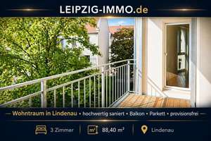 provisionsfreie Kapitalanlage im Trendviertel LINDENAU ** stilvoller Altbau ** Parkett ** Balkon ** 